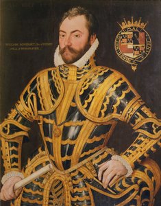 William Somerset, 3e Graaf van Worcester, 1569 door English School