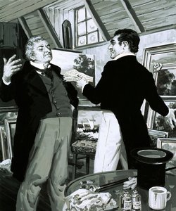 William Turner ruilde enkele van zijn schilderijen voor een handvol bankbiljetten door English School