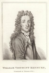 William Burggraaf Kenmure, Veroordeeld voor Verraad, 1716 door English School