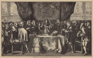 Willem van Oranje-Nassau tot stadhouder (gravure)