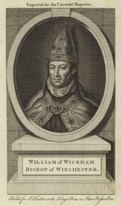 William van Wickham, bisschop van Winchester door English School