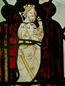 Raam N4 met St. Edward de Belijder