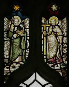 Raam N5 met St. Judas en St. Thomas door English School