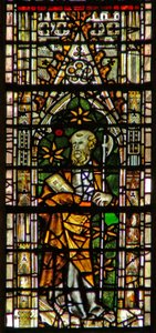 Raam c6 met St. Matthias door English School