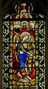 Raam met St. Michael door English School