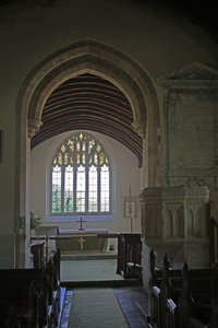 Ramen met het oostelijke uiteinde van de kerk
