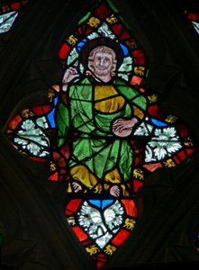 Raam n-5 met Christus