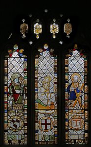 St. Patrick, St. Joris, St. Andreas door English School