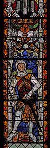 Raam s4 met Gilbert II de Clare door English School