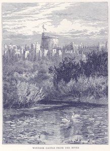Kasteel Windsor vanaf de rivier