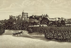 Windsor Castle vanaf de Rivier