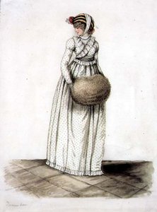 Vrouw in een 