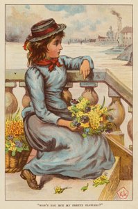 "Wilt u mijn mooie bloemen kopen?"