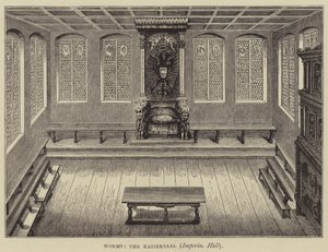 Worms, De Kaisersaal, Keizerlijke Hal
