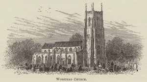 Worstead Kerk door English School