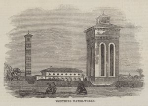 Worthing Waterwerken (gravure)
