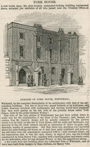 York House, Whitehall