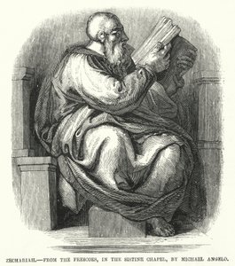Zacharia, van de fresco