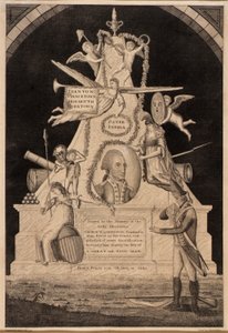 Rouwstuk voor George Washington door Enoch G. Gridley