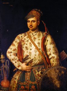 Portret van een Moghul prins