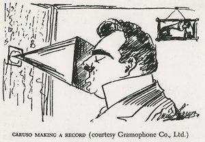 Caruso maakt zijn eerste grammofoonopname, 1902