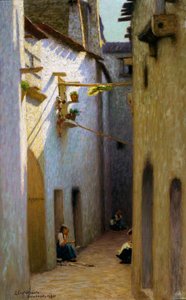 Doodlopende straat door Enrico Castellaneta