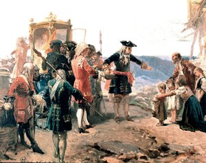 De hertog Vittorio Amedeo II di Savoia in Carmagnola (detail)
