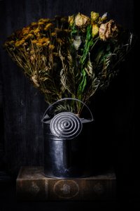Stemvol bloemstilleven