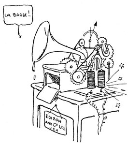 Edison fonograaf cartoon