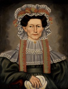 Dame van het huis van Squire Williams, ca. 1829