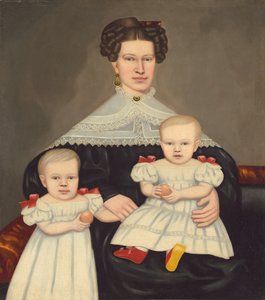 Mevrouw Paul Smith Palmer en Haar Tweelingen