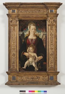 Madonna en Kind door Ercole de Roberti