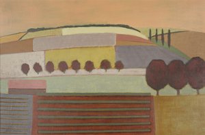 Roussillon Landschap door Eric Contemporary Artist Hains