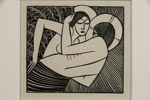 Versterk mij met appels door Eric Gill