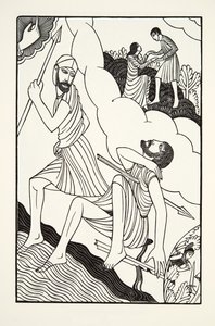 De Dood van Troilus door Eric Gill