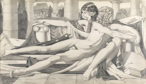 Eros en Aphrodite door Eric Harald Macbeth Robertson