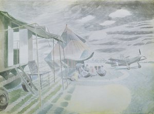 Mustang en Tent, ca. 1942