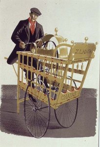 De messenslijper, gedrukt door de Curwen Press, uit 