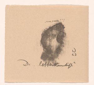 De letterkundige door Erich Wichmann