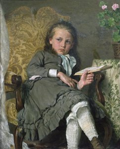 Meisje in stoel