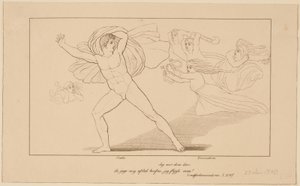 Illustratie voor Aischylos door Erling Eckersberg