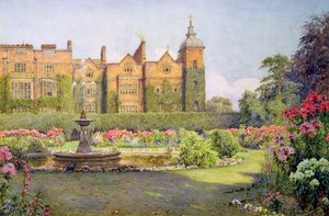 Westelijke Voorzijde en Tuinen van Hatfield House, Herts