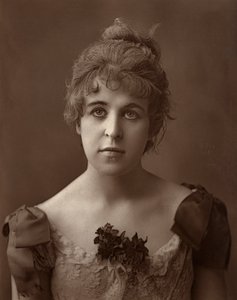 Miss Norreys, Britse actrice door Ernest Barraud