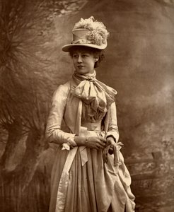 Violet Vanbrugh, Britse actrice, 1887 door Ernest Barraud