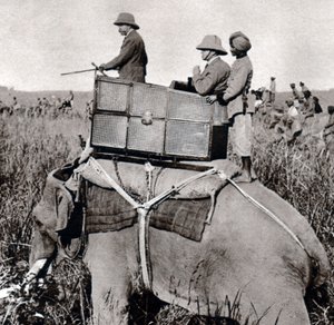 George V 1911 jacht in Nepal