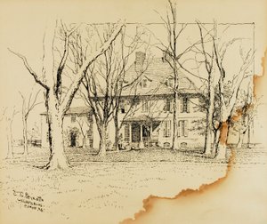 Huis van de president van William and Mary College