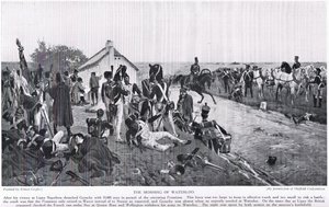 De ochtend van Waterloo, illustratie uit 