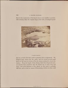 Een gletsjerfontein door Ernest H. Edwards