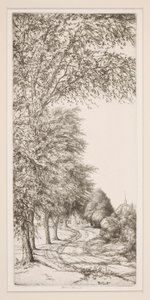 Landweg door Ernest Haskell
