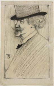 James McNeill Whistler, 1898 door Ernest Haskell